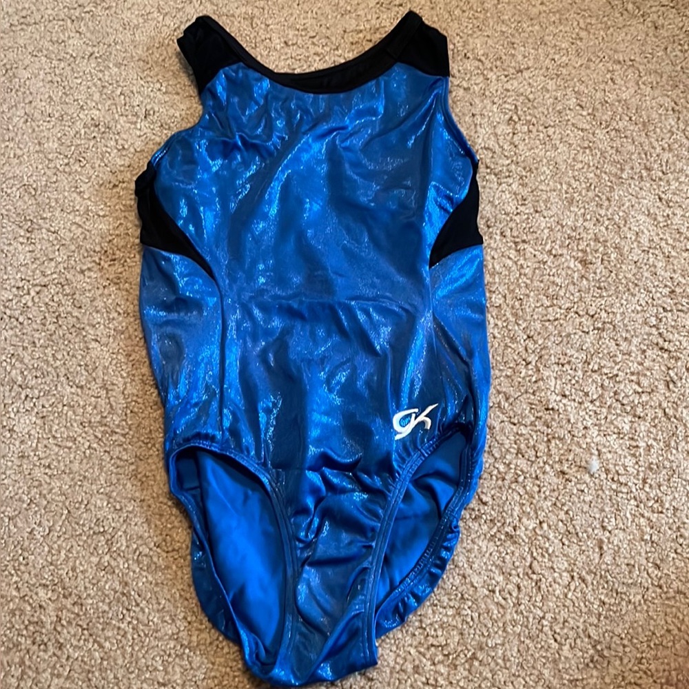 Blue Gymnastics Leotard